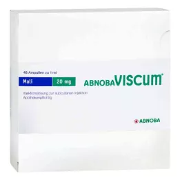 ABNOBAVISCUM Ampułki Mali 20 mg, 48 szt