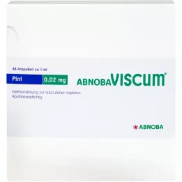 ABNOBAVISCUM Ampułki Pini 0,02 mg, 48 szt