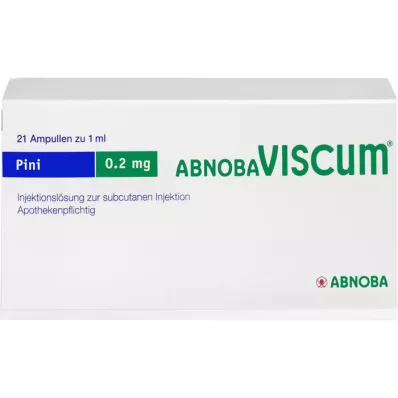ABNOBAVISCUM Ampułki Pini 0,2 mg, 21 szt