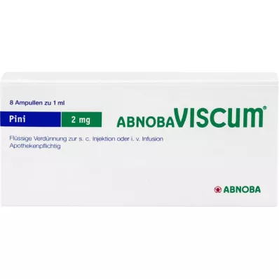 ABNOBAVISCUM Ampułki Pini 2 mg, 8 szt