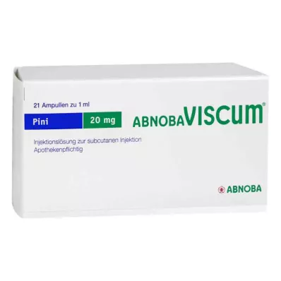 Abnobaviscum Pini 20 mg ampułki (21 sztuk) Abnobaviscum Pini 20 mg ampułki (21 sztuk)