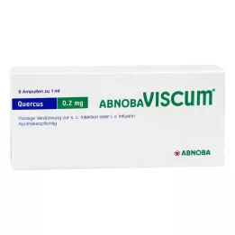 ABNOBAVISCUM Quercus 0,2 mg ampułki, 8 szt