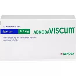 ABNOBAVISCUM Quercus 0,2 mg ampułki, 21 szt