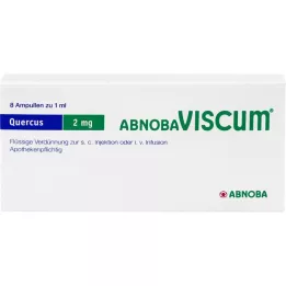 ABNOBAVISCUM Quercus 2 mg ampułki, 8 szt