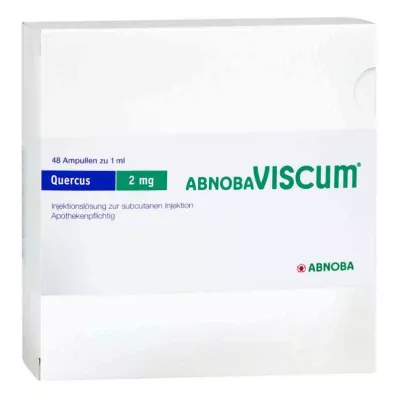 Abnobaviscum Quercus 2 mg ampułki (48 sztuk) Abnobaviscum Quercus 2 mg ampułki (48 sztuk)