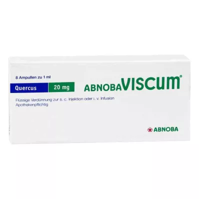 Abnobaviscum Quercus 20 mg ampułki (8 sztuk)