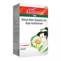 ALSIFEMIN 100 kapsułek Climate-Active z soją 1x1, 90 kapsułek
