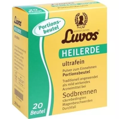 LUVOS Saszetka z ultradrobną glinką leczniczą, 20X6,5 g