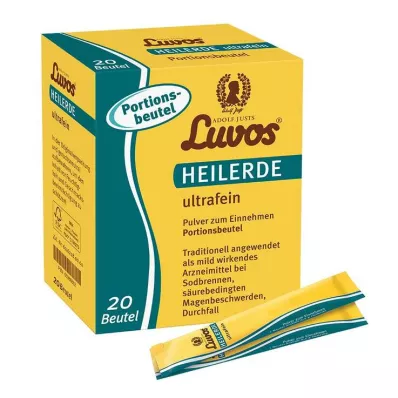 LUVOS Saszetka z ultradrobną glinką leczniczą, 20X6,5 g