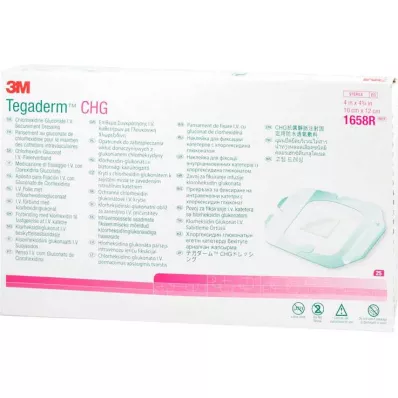 Tegaderm 3M Chg i.v.Taśma mocująca 10x12cm 1658R, 25 szt Tegaderm 3M Chg i.v.Taśma mocująca 10x12cm 1658R, 25 szt