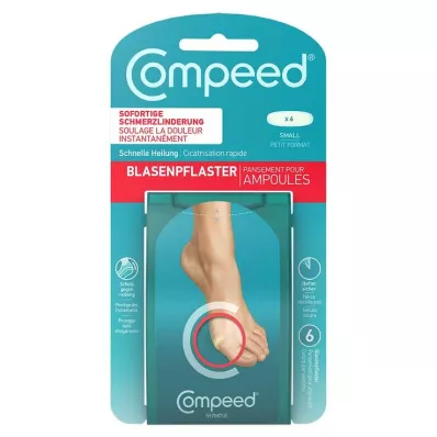Compeed plaster na pęcherze mały, 6 szt Compeed plaster na pęcherze mały, 6 szt