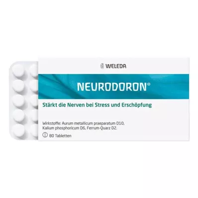 Neurodoron tabletki na stres, niepokój wewnętrzny, 80 szt Neurodoron tabletki na stres, niepokój wewnętrzny, 80 szt