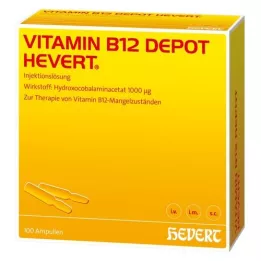 VITAMIN B12 DEPOT Ampułki Hevert, 100 szt