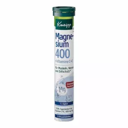 KNEIPP Tabletki musujące Magnesium 400+C+E, 15 szt