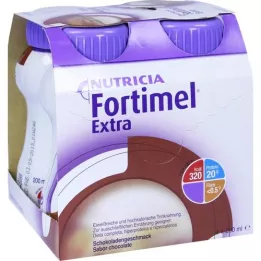 FORTIMEL Dodatkowy smak czekoladowy, 4X200 ml