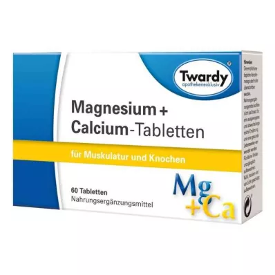 MAGNESIUM+CALCIUM tabletki, 60 szt