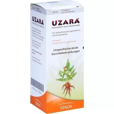 UZARA 40 mg/ml Roztwór doustny, 30 ml