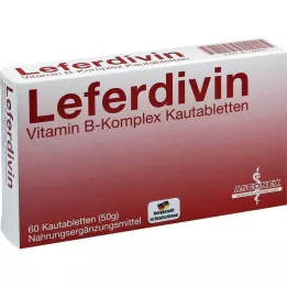 LEFERDIVIN Witamina B complex tabletki do żucia, 60 szt