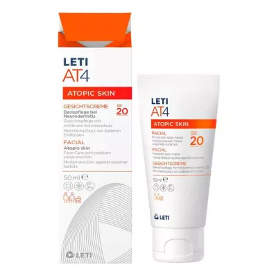 Leti AT4 Krem do twarzy SPF 20, 50 ml Leti AT4 Krem do twarzy SPF 20, 50 ml