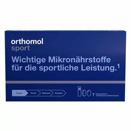 ORTHOMOL Zestaw sportowy fiolka/tabletka/kapsułka, 7 szt