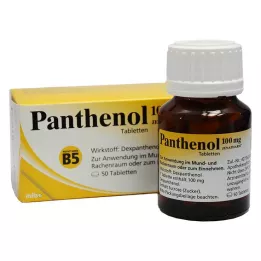 PANTHENOL Tabletki Jenapharm 100 mg, 50 szt
