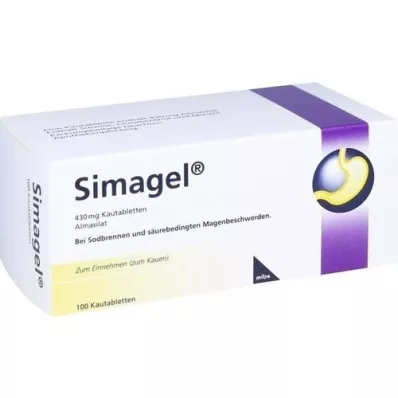 SIMAGEL Tabletki do żucia, 100 szt