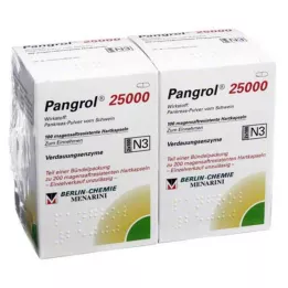 PANGROL 25 000 twardych kapsli z powłoką dojelitową, 200 szt
