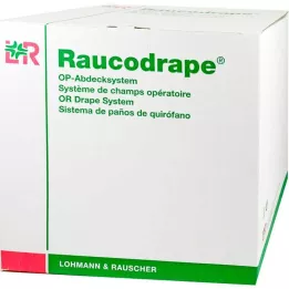 RAUCODRAPE N Ściereczka perforowana do uszu 175x240 cm 2-warstwowa sk, 11 szt