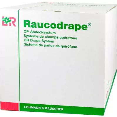 RAUCODRAPE N Ściereczka perforowana do uszu 175x240 cm 2-warstwowa sk, 11 szt RAUCODRAPE N Ściereczka perforowana do uszu 175x240 cm 2-warstwowa sk, 11 szt