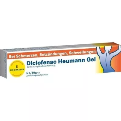 DICLOFENAC Żel Heumann, 50 g