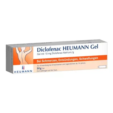 DICLOFENAC Żel Heumann, 50 g