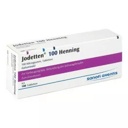 JODETTEN 100 tabletek Henning, 100 szt