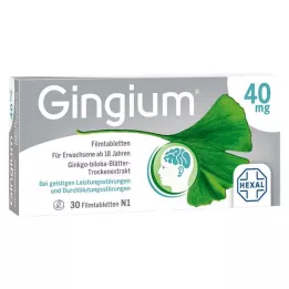GINGIUM Tabletki powlekane, 30 szt
