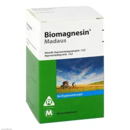 BIOMAGNESIN Madaus pastylki do ssania, 200 kapsułek