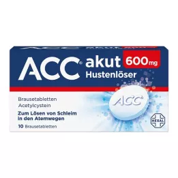 ACC ostre tabletki musujące 600, 10 szt