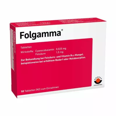 FOLGAMMA Tabletki, 50 szt FOLGAMMA Tabletki, 50 szt