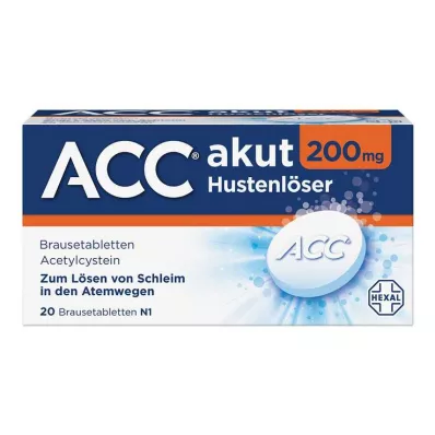 ACC ostre 200 tabletek musujących, 20 szt