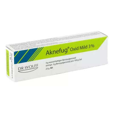 Tlenek Fugi Trądzikowej Łagodny 3% (25 g) Tlenek Fugi Trądzikowej Łagodny 3% (25 g)