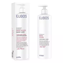 EUBOS FLÜSSIG czerwony świeży zapach z dozownikiem, 400 ml