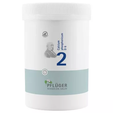 Biochemia Pflueger 2 Wapń fosforowy D 6 tabletek, 4000 sztuk Biochemia Pflueger 2 Wapń fosforowy D 6 tabletek, 4000 sztuk