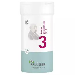 BIOCHEMIE Ploughmans Plaster 3 Ferrum phosphoricum D 12 tbl, 400 szt