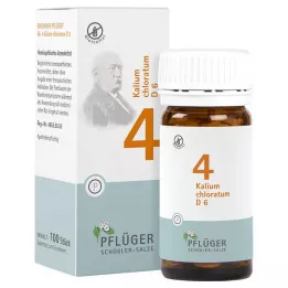 BIOCHEMIE Ploughmans Plaster 4 Kalium chloratum D 6 tabletek, 100 szt