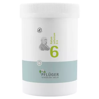 Biochemia Pflueger 6 Kalium siarki D 6 tabletek, 4000 szt