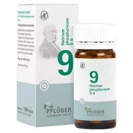 BIOCHEMIE Ploughmans Plaster 9 Natrium phosphoricum D 6 tbl, 100 szt