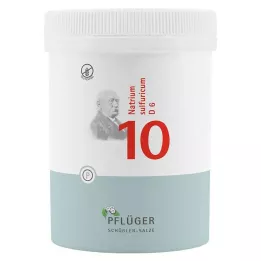 BIOCHEMIE Ploughmans Plaster 10 Natrium sulphuricum D 6 tbl, 1000 szt