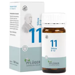BIOCHEMIE Pflüger 11 Silicea D 12 tabletek, 100 szt