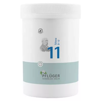 Biochemia Pflueger 11 Silicea D 12 tabletek, 4000 szt Biochemia Pflueger 11 Silicea D 12 tabletek, 4000 szt
