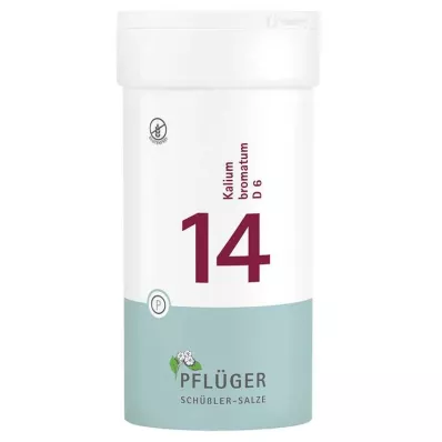 Biochemia Pflueger 14 bromian potasu.D 6 tabletek, 400 szt