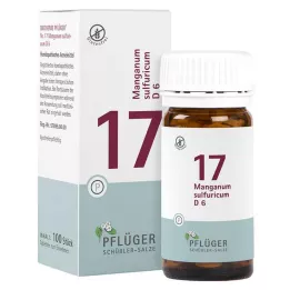 BIOCHEMIE Ploughmans Plaster 17 Manganum sulphuricum D 6 tbl, 100 szt