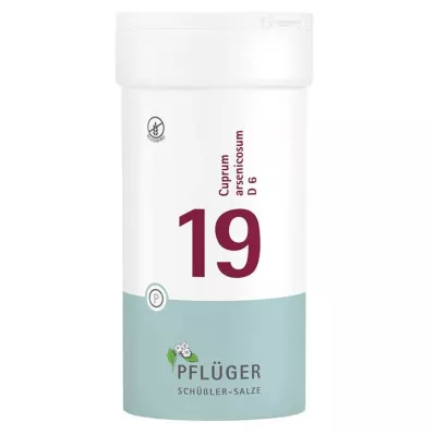 Biochemia Pflueger 19 Cuprum arsenicosum D 6 tabletek, 400 szt